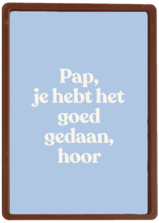 vaderdag kaart andc pap goed gedaan hoor