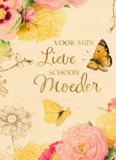 Marjolein Bastin Schoonmoeder kaart