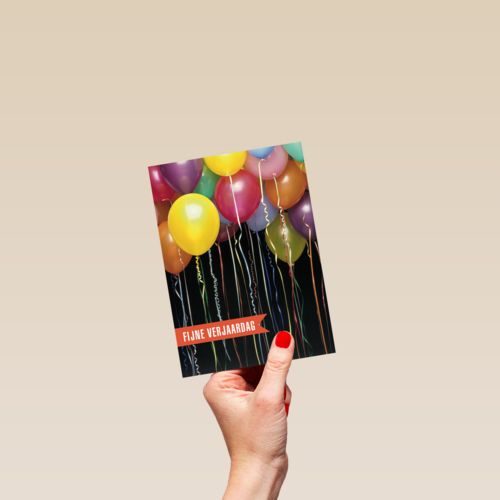 ballonnen fijne verjaardag