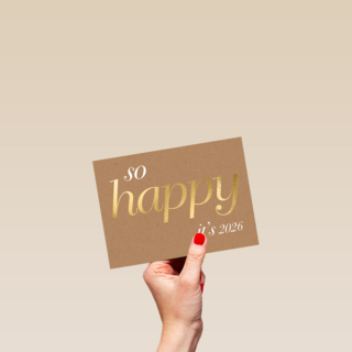 Nieuwjaar 2026 So Happy 2026