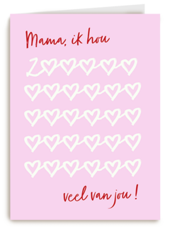 Moederdag hou zoveel van jou