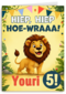 Verjaardag Jongen Hoewraaa