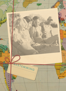 wereldkaart we zullen je missen