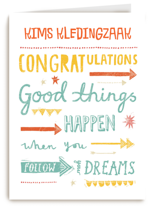 good things happen when you follow your dreams