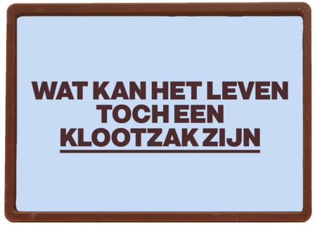 Wat kan het leven een klootzak zijn AndC