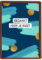 Bedankt kaart thuiswerken bedankt voor je inzet groen blauw