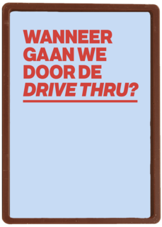 andC wanneer drive-thru