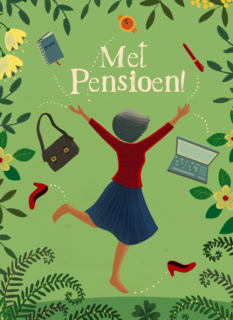 Pensioenkaart vrouw gooit alles in de lucht