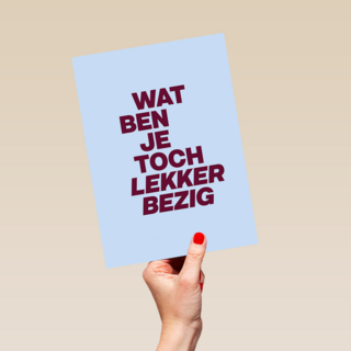 goed gedaan kaart andc wat ben je toch lekker bezig