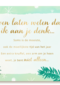 Kerstkaart speciale momenten Even laten weten dat ik aan je denk