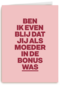 Moeders in de bonus AndC