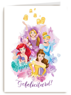 gefeliciteerd van deze disney prinsessen