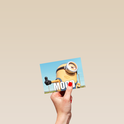 beterschapskaart minions mood