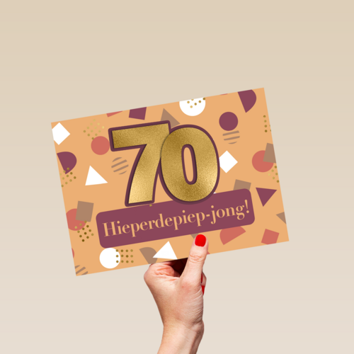hieperdepiep jong 70 jaar