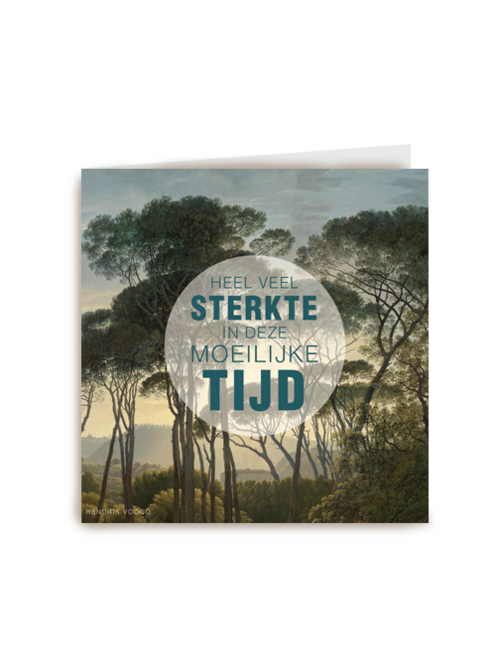 bomen veel sterkte in deze moeilijke tijd