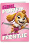 Paw Patrol Girl Power Uitnodiging