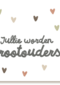 zwangerschap felicitatie jullie worden grootouders hartjes