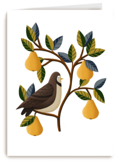 takken met vogel en fruit
