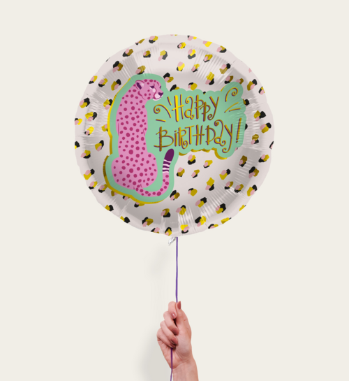 Ballon Birthday Panter Multi