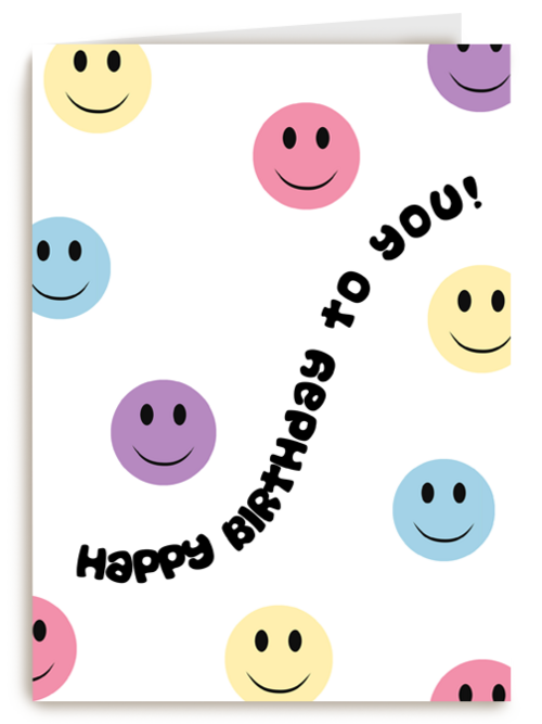 Verjaardagskaart Hallmark | Verjaardag Kaart Hip Smilies Happy Birthday To You