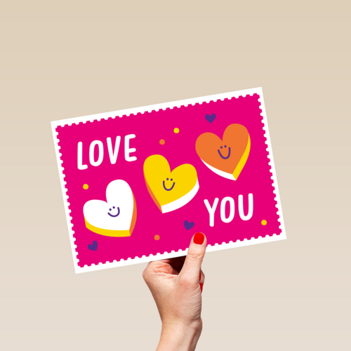 Kinderpostzegels - Love You