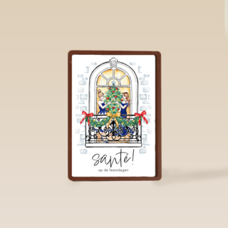 Sante op de feestdagen