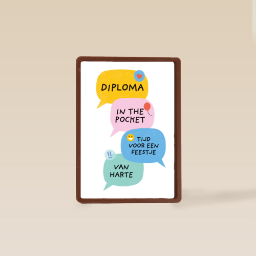 Diploma tijd voor een feestje