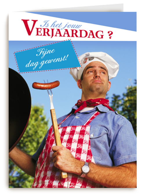 fijne dag gewenst met barbecue