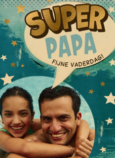 Vaderdag superpapa fotokaart