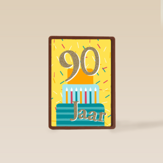 verjaardagskaart 90 jaar met cadeautjes