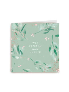 Wij denken aan jullie kerst