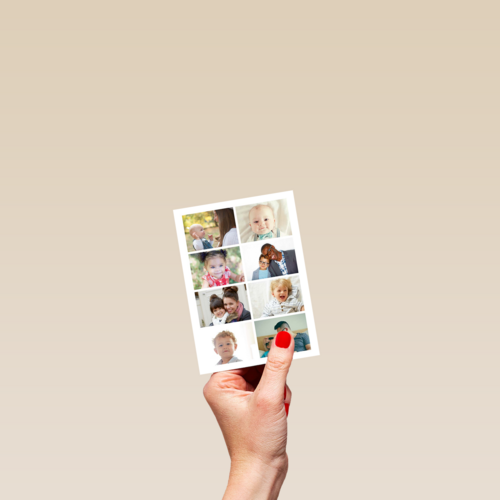 Fotokaart eigen ontwerp 8 fotos