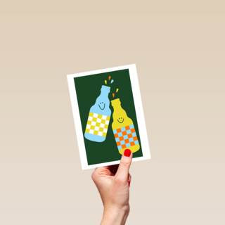 Verjaardagskaart Biertjes