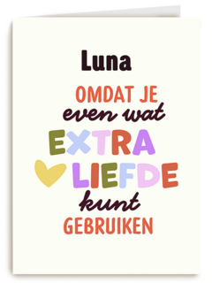 Sterkte Extra Liefde Kunt Gebruiken
