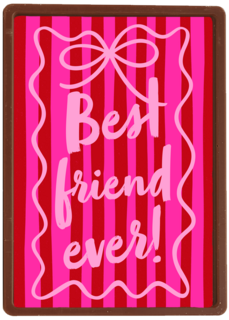 Valentine Best Friend Ever Pink