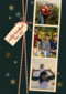 kerstkaart fotokaart fotostrip 3 kaders