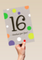 Verjaardagskaart 16 tiener jongen woohoo for you