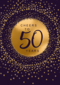 Verjaardagskaart leeftijden Man vrouw Cheers to 50 years