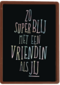 superblij met vriendin als jij