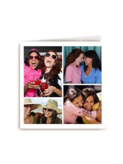 fotokaart collage vier