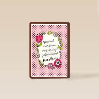 Verjaardagskaart tiener meisje Speciaal voor jouw verjaardag