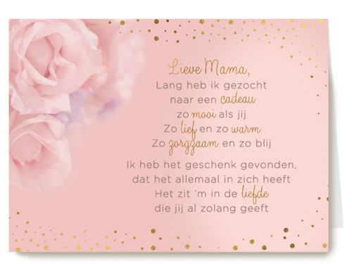 Kaart Hallmark | Moederdag | Moederdag Kaart Klassiek De Liefde Die Jij Al Zolang Geeft