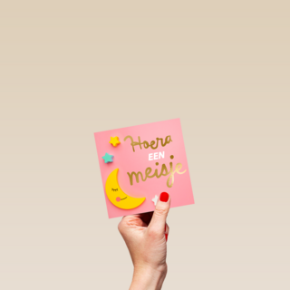 Geboorte felicitatie dochter