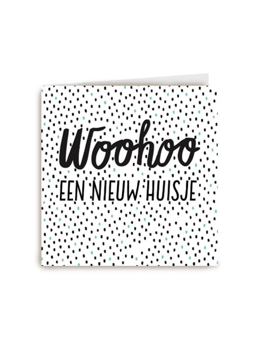 Kaart Hallmark | Felicitatie Nieuwe Woning | Woohoo Nieuw Huisje
