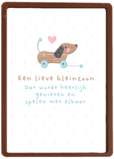 geboorte kleinzoon een lieve kleinzoon