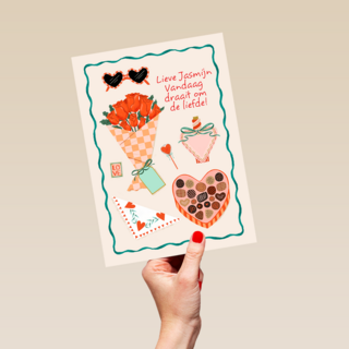 Valentijn draait om liefde