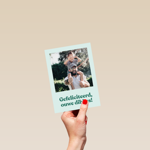 verjaardag fotokaart andc grappig