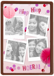 4 fotos roze slingers
