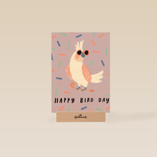 Zomer kaart Happy bird day