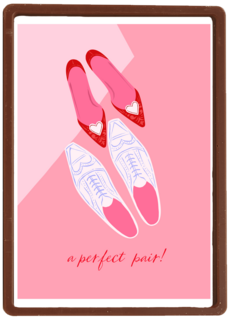 Liefde kaart a perfect pair